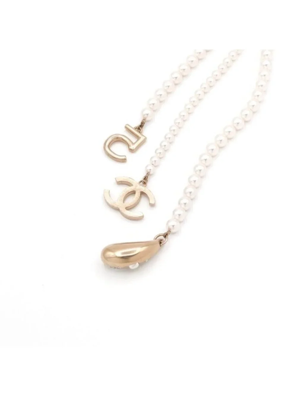 Chanel Choker Gold Rhinestone Coco Mark